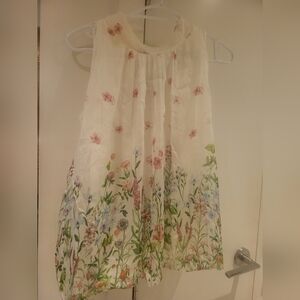 Floral Sleeveless Top